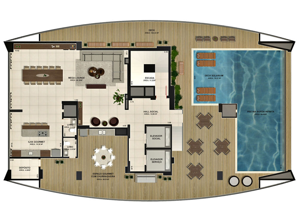 Apartamento à venda com 3 quartos, 84m² - Foto 4