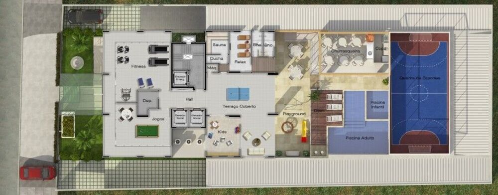 Apartamento à venda com 3 quartos, 79m² - Foto 46