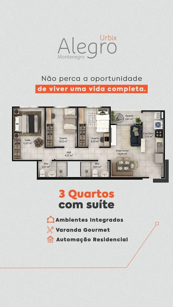 Apartamento, 2 quartos, 51 m² - Foto 10