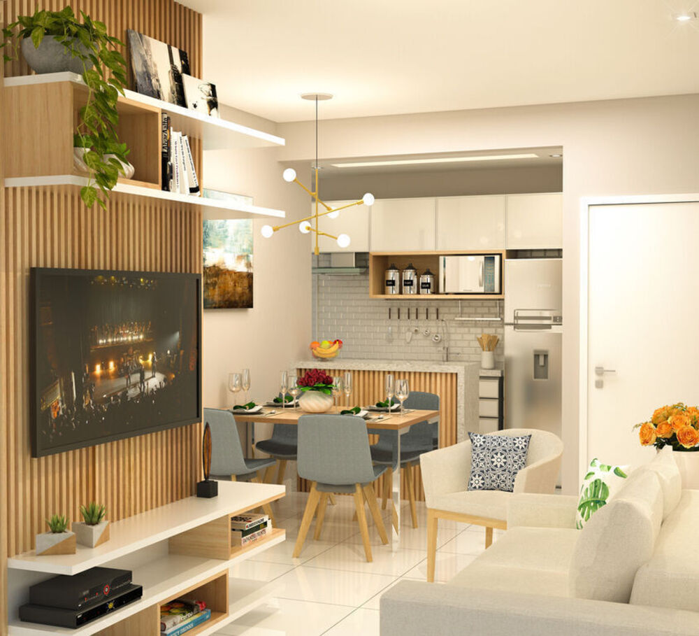 Apartamento, 3 quartos, 57 m² - Foto 1