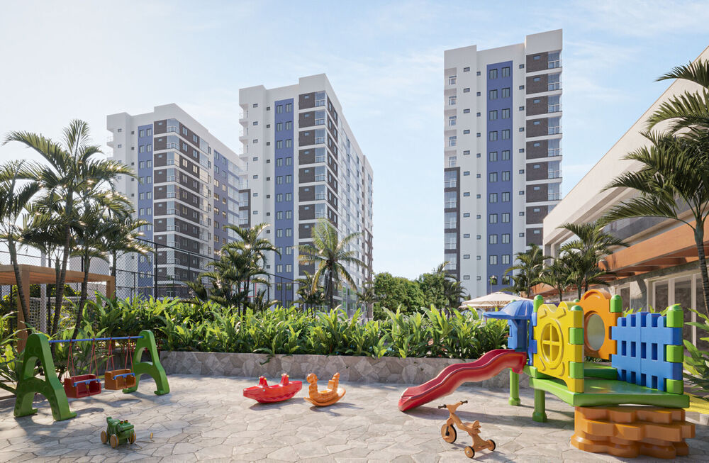 Apartamento à venda com 2 quartos, 51m² - Foto 1