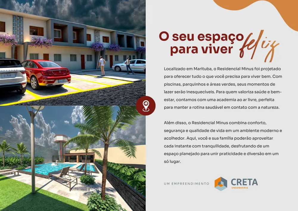 Casa, 2 quartos, 62 m² - Foto 2