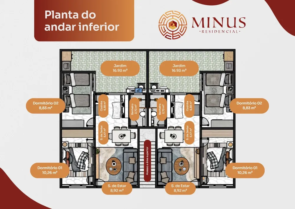 Casa, 2 quartos, 62 m² - Foto 5
