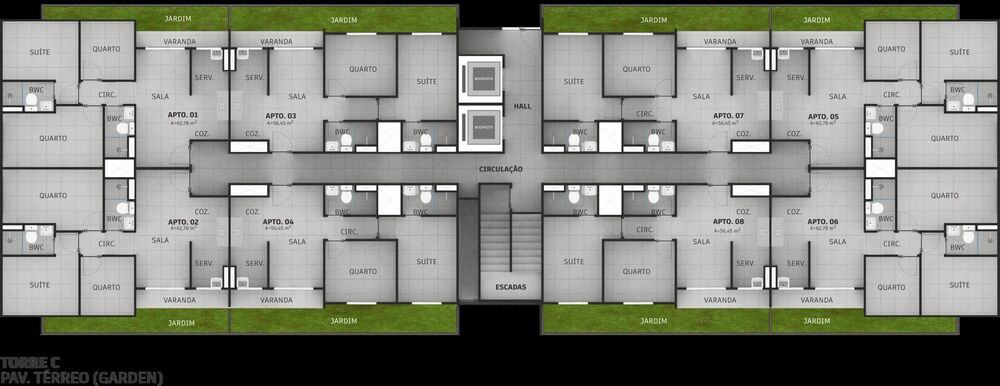 Apartamento, 2 quartos, 42 m² - Foto 20