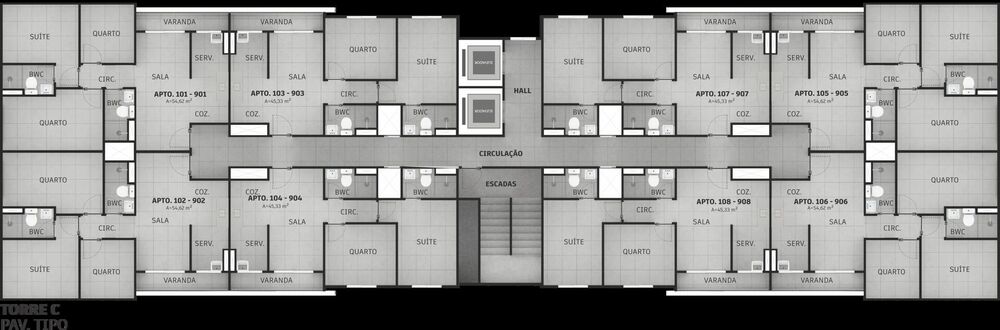 Apartamento, 2 quartos, 42 m² - Foto 26