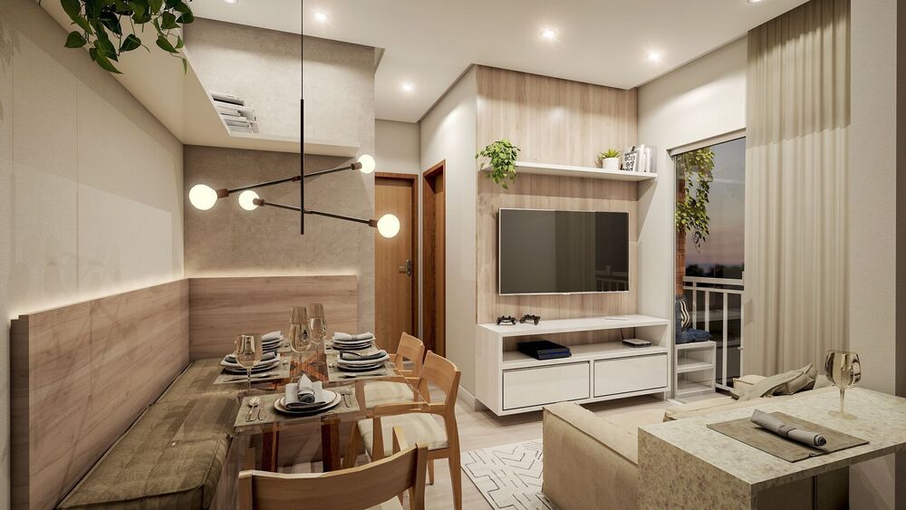Apartamento à venda com 2 quartos, 51m² - Foto 1