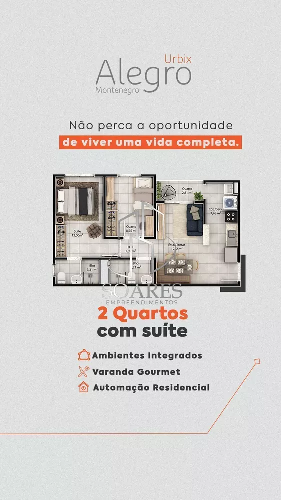 Apartamento, 2 quartos, 51 m² - Foto 7