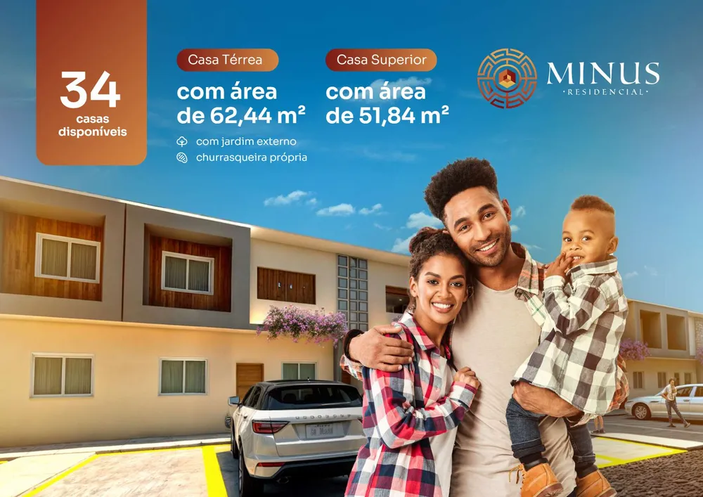Casa, 2 quartos, 62 m² - Foto 3