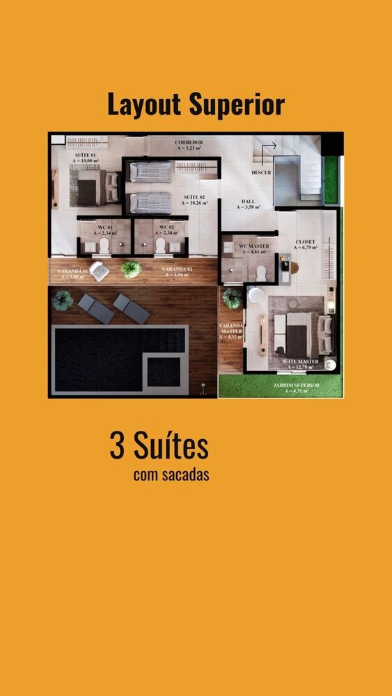 Casa, 3 quartos, 200 m² - Foto 32