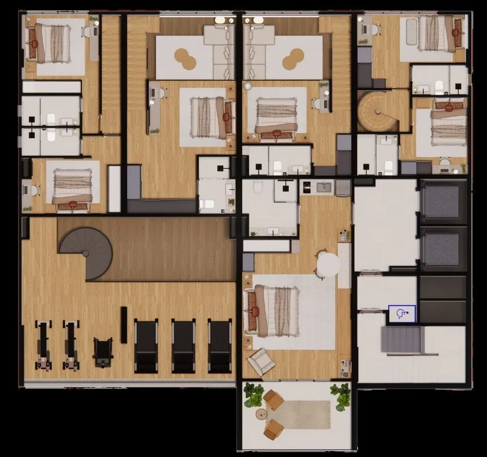 Apartamento, 1 quarto, 33 m² - Foto 2