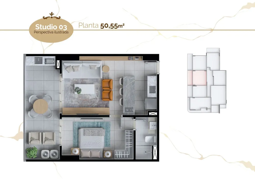 Apartamento, 2 quartos, 62 m² - Foto 6