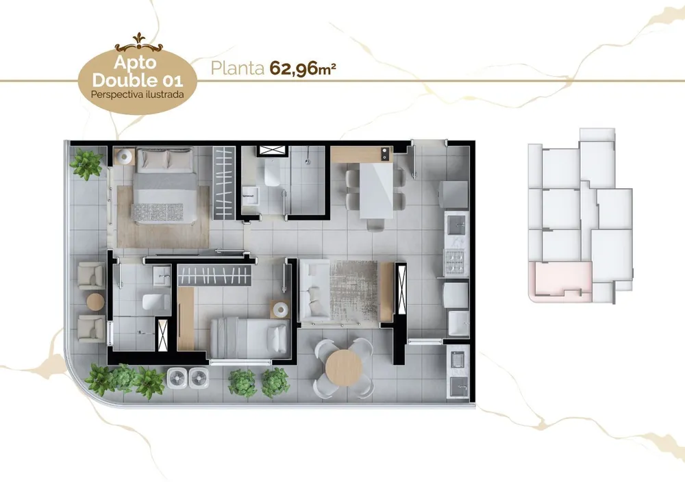 Apartamento, 2 quartos, 62 m² - Foto 20