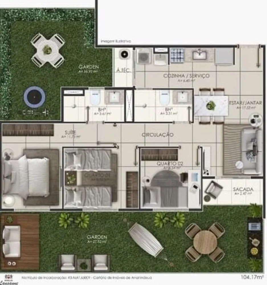 Apartamento, 2 quartos, 50 m² - Foto 5