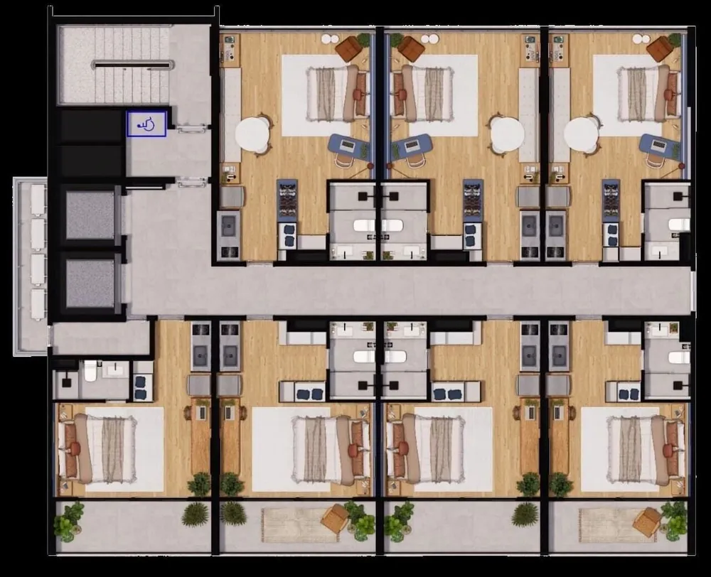 Apartamento, 1 quarto, 33 m² - Foto 6