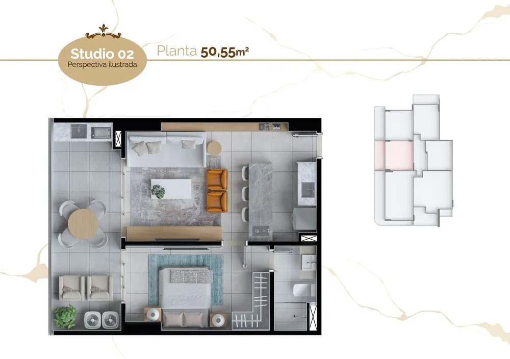 Apartamento, 2 quartos, 62 m² - Foto 4