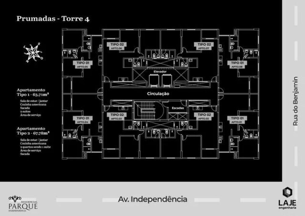 Apartamento à venda com 2 quartos, 63m² - Foto 18