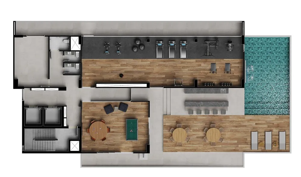 Apartamento, 2 quartos, 52 m² - Foto 3