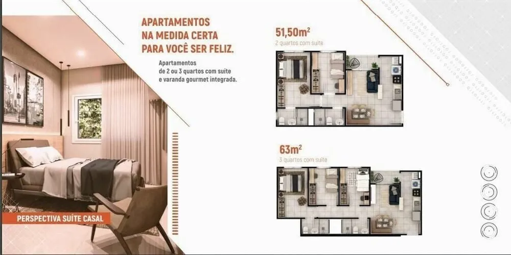 Apartamento, 2 quartos, 51 m² - Foto 2