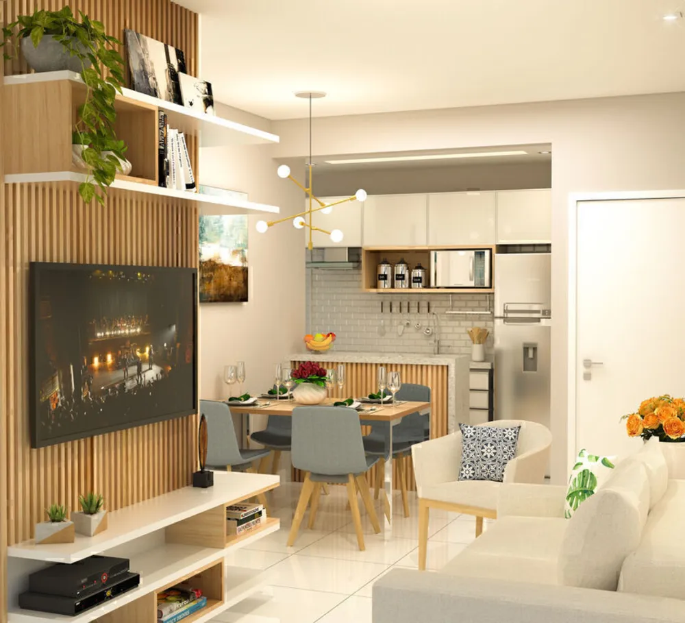 Apartamento, 3 quartos, 57 m² - Foto 3