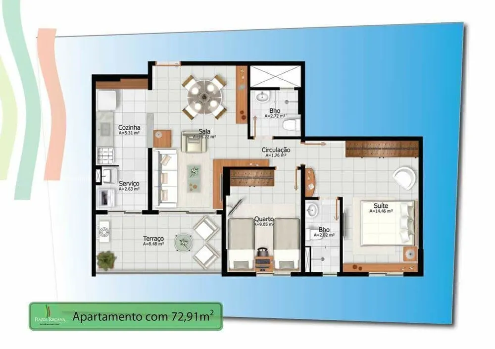 Apartamento, 2 quartos, 73 m² - Foto 12
