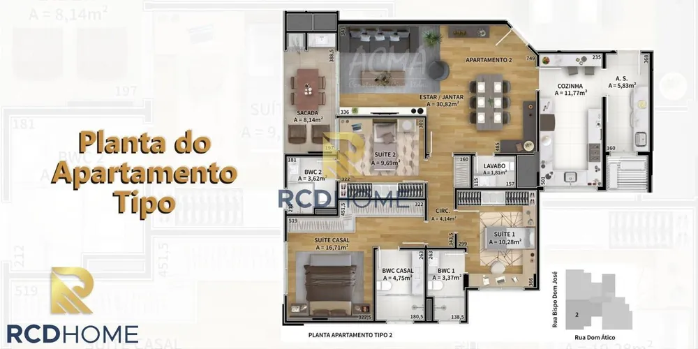 Apartamento, 3 quartos, 128 m² - Foto 16