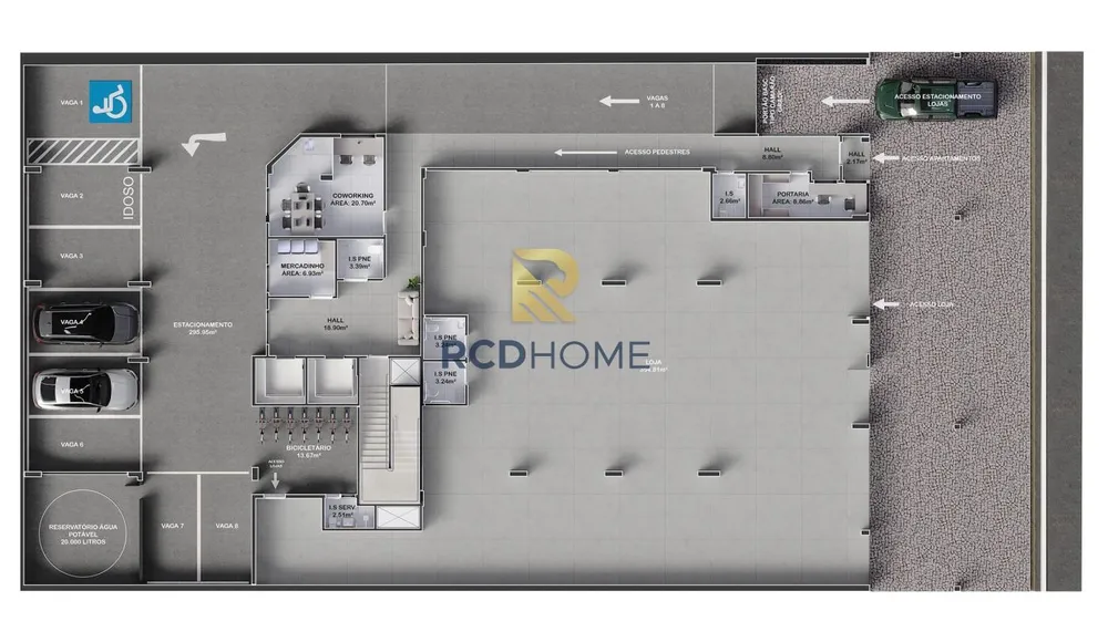 Apartamento, 1 quarto, 28 m² - Foto 7