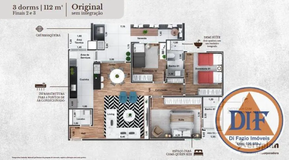 Apartamento, 3 quartos, 119 m² - Foto 15