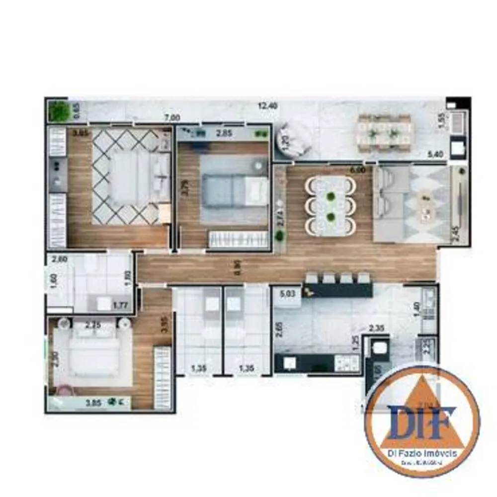 Apartamento, 3 quartos, 120 m² - Foto 15