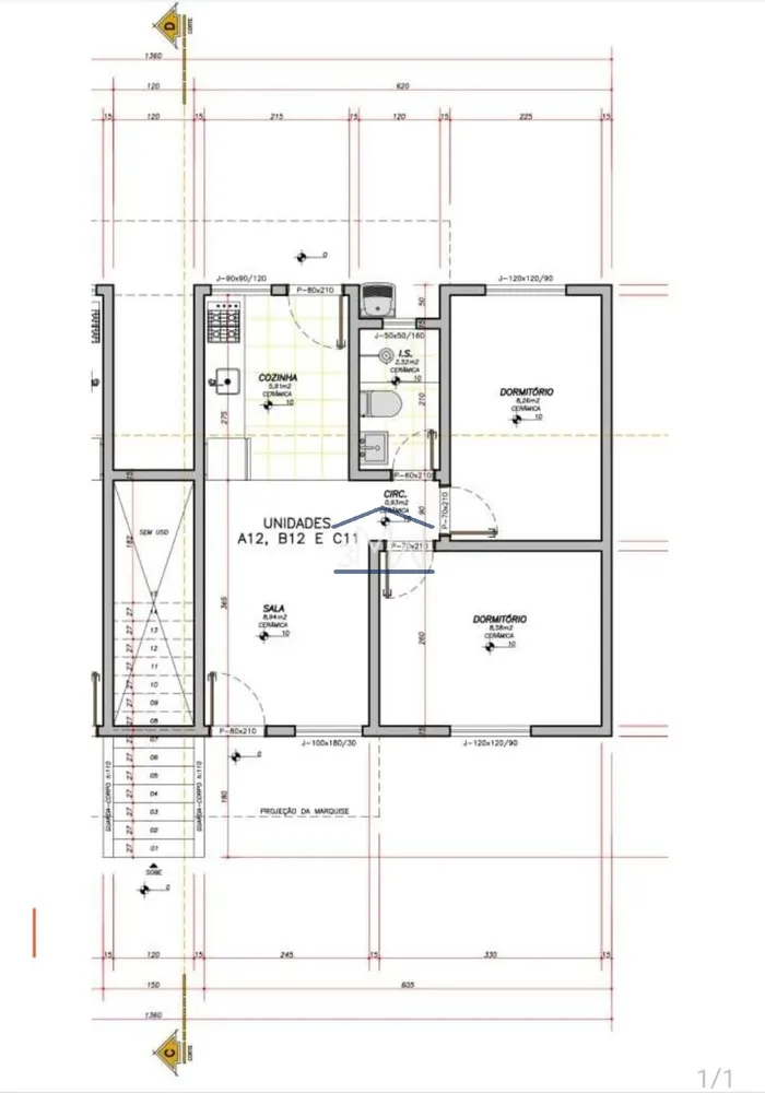 Casa, 2 quartos, 43 m² - Foto 12