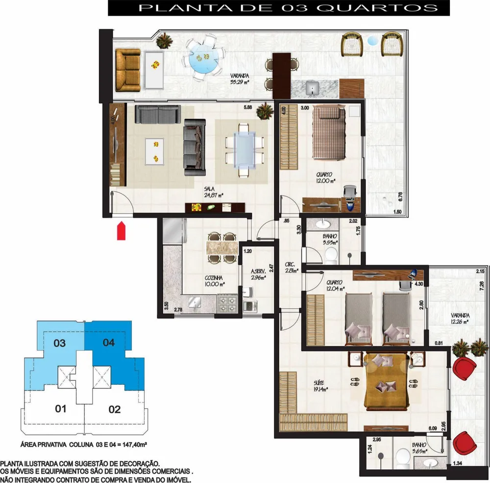 Apartamento, 3 quartos, 296 m² - Foto 11