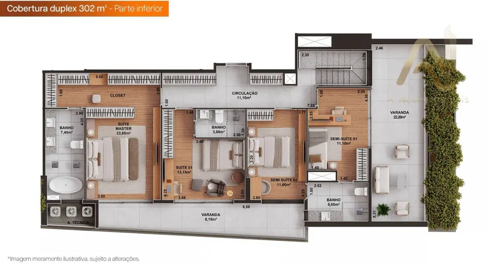 Apartamento, 3 quartos, 107 m² - Foto 10