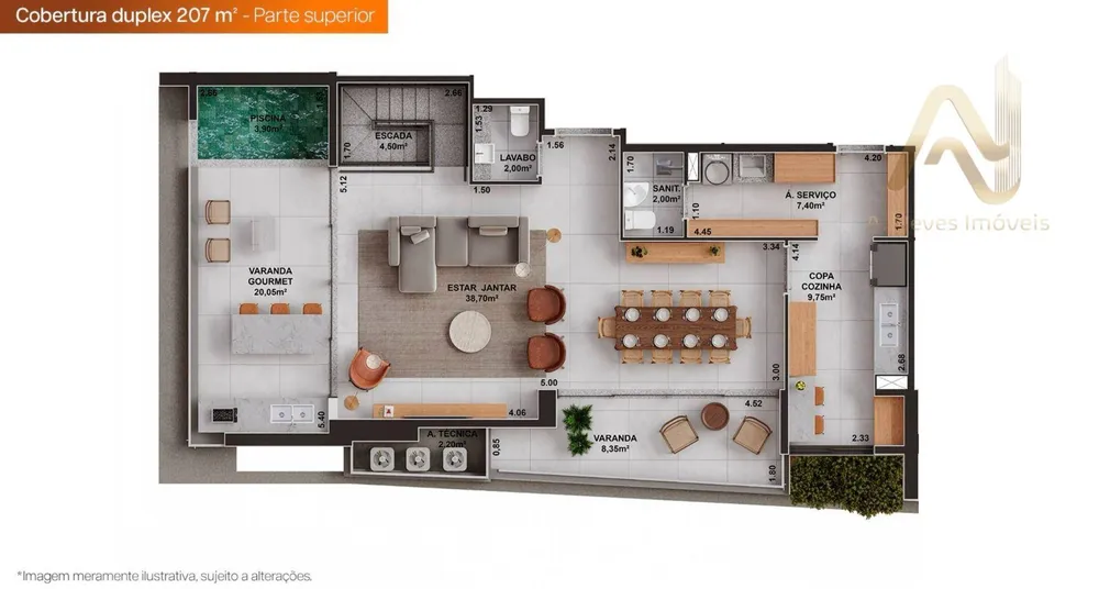 Apartamento, 3 quartos, 107 m² - Foto 9