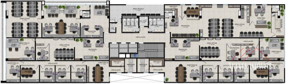 Sala-Conjunto, 100 m² - Foto 3