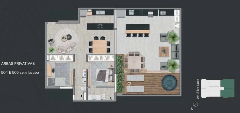 Apartamento, 2 quartos, 65 m² - Foto 4