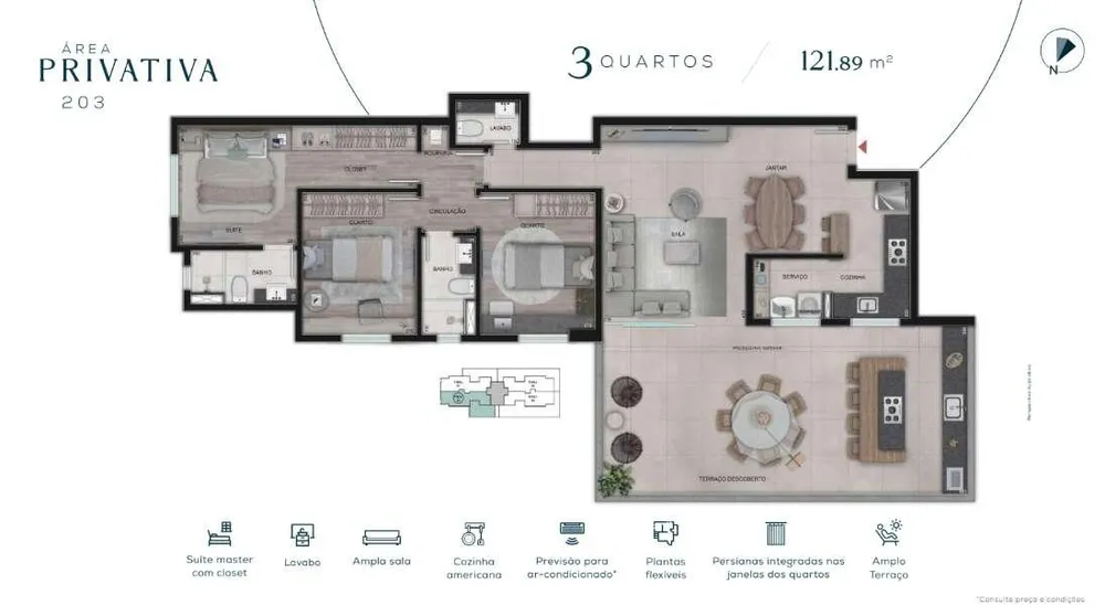 Apartamento, 3 quartos, 89 m² - Foto 11