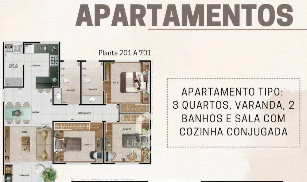 Apartamento, 3 quartos, 82 m² - Foto 12