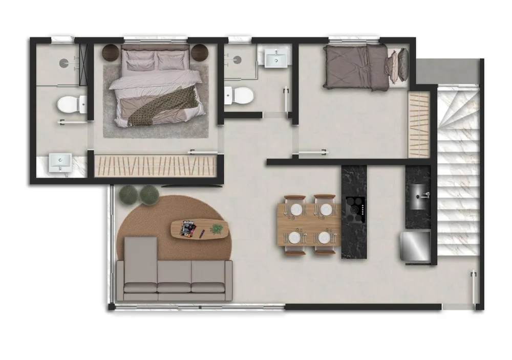 Apartamento, 2 quartos, 61 m² - Foto 11