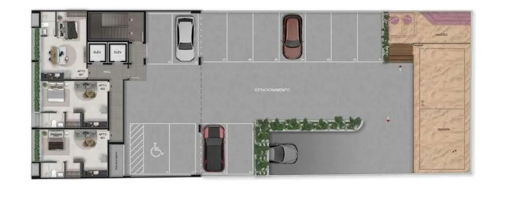 Apartamento, 1 quarto, 26 m² - Foto 11