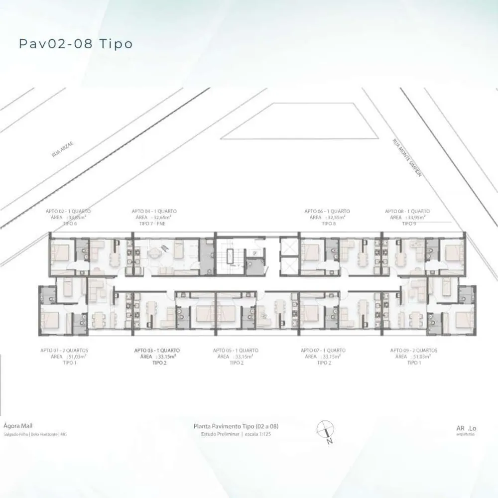 Apartamento, 1 quarto, 33 m² - Foto 11