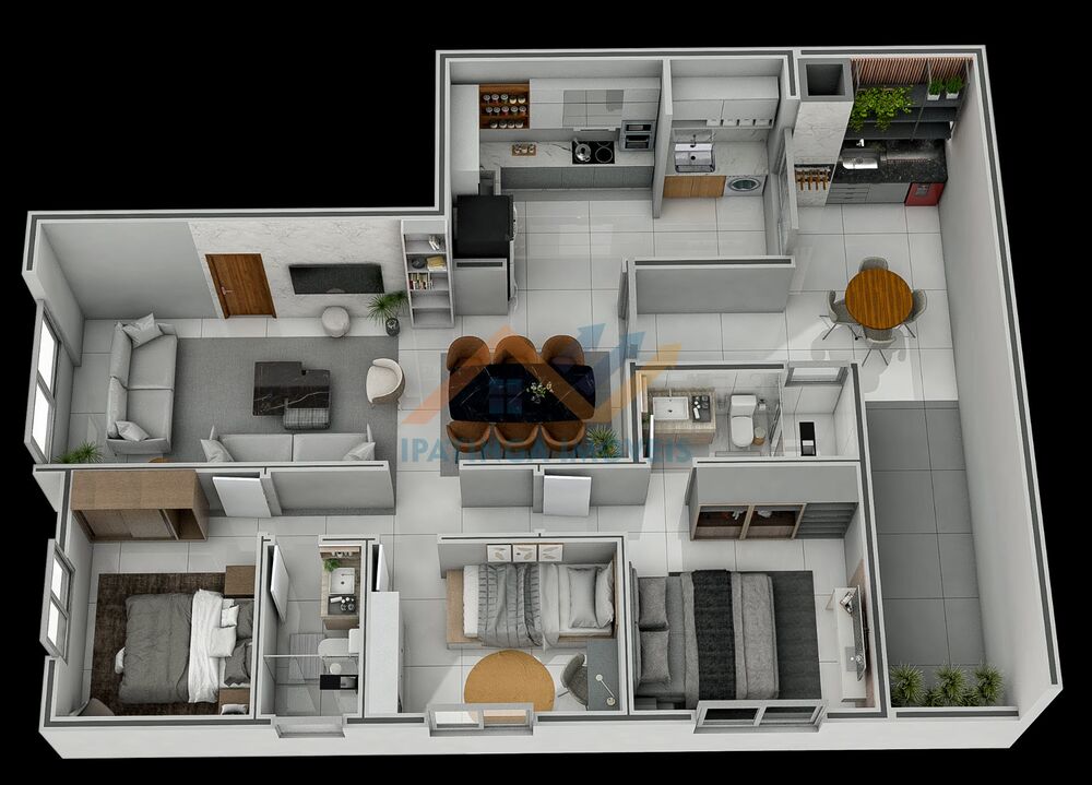 Apartamento, 3 quartos, 90 m² - Foto 6