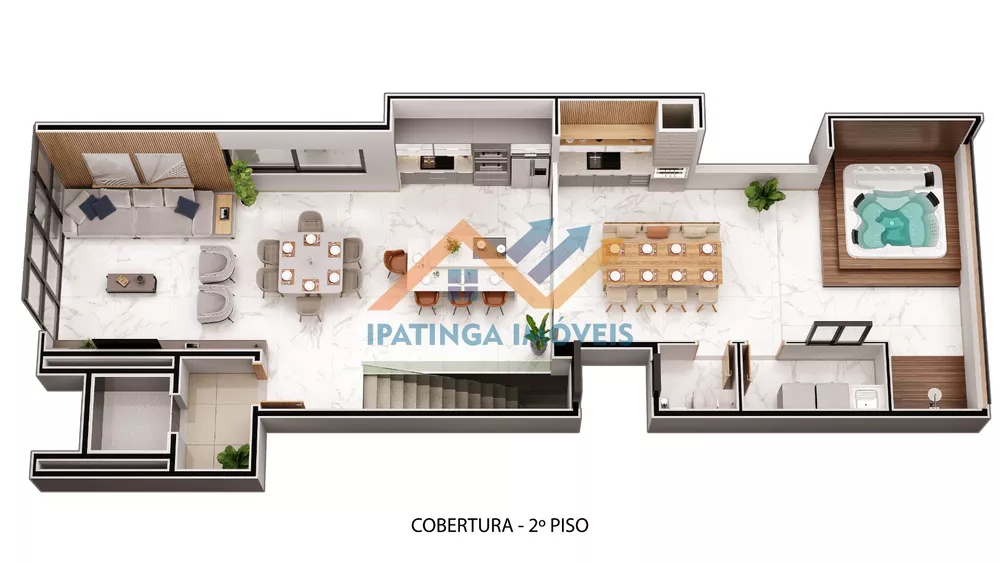 Cobertura à venda com 4 quartos, 215m² - Foto 3