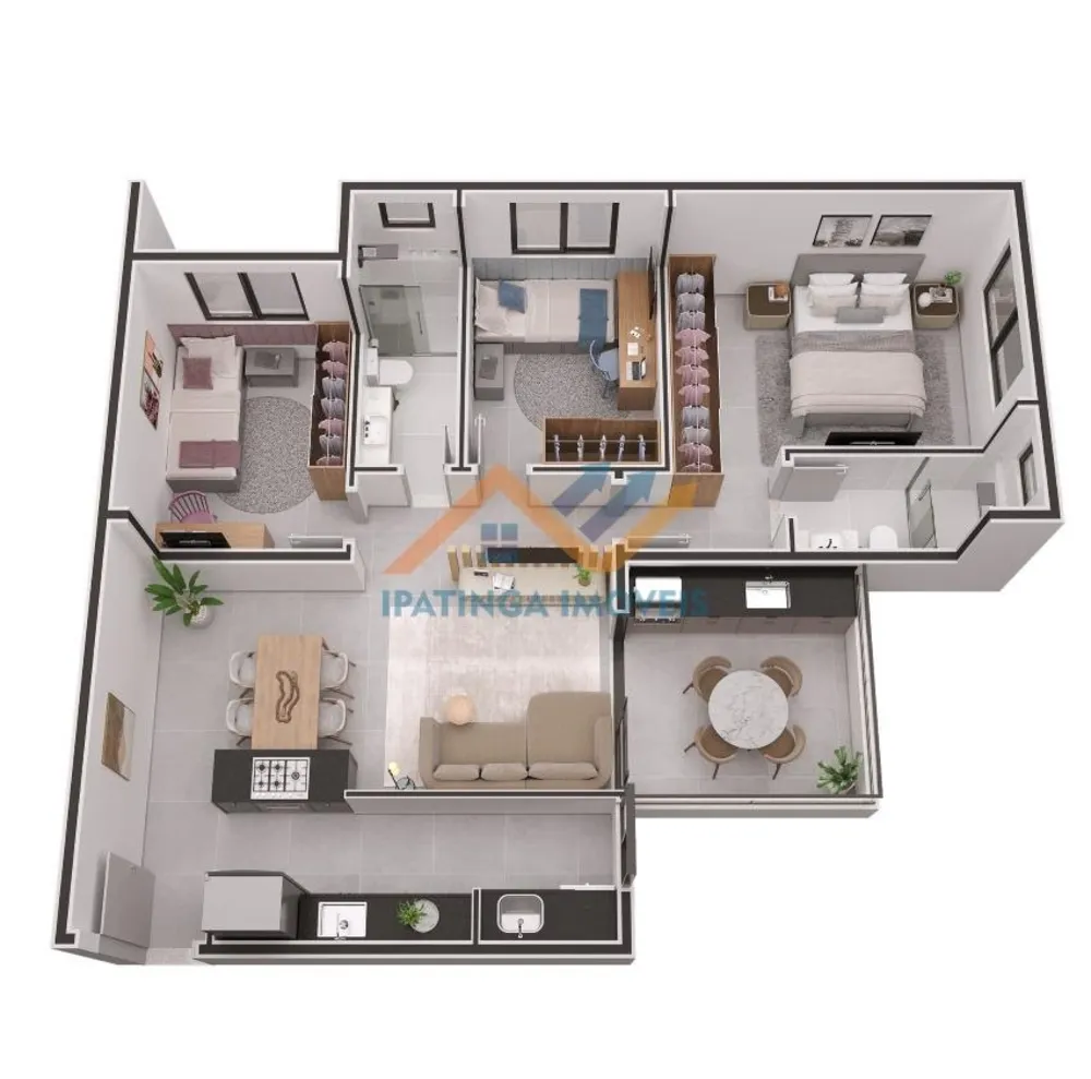 Apartamento, 3 quartos, 90 m² - Foto 12