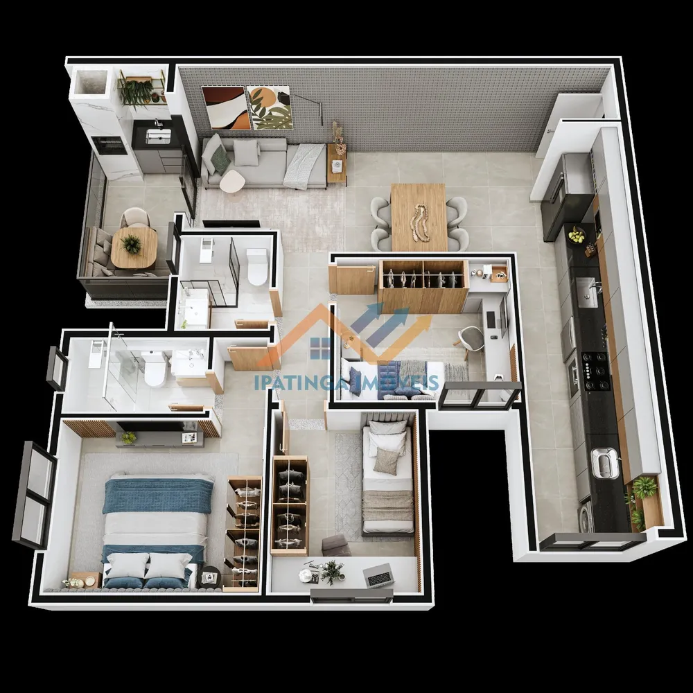 Apartamento, 3 quartos, 82 m² - Foto 10
