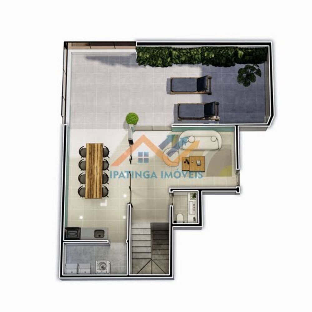 Apartamento à venda com 3 quartos, 88m² - Foto 3