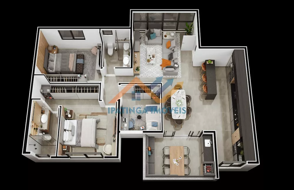 Apartamento, 3 quartos, 111 m² - Foto 8