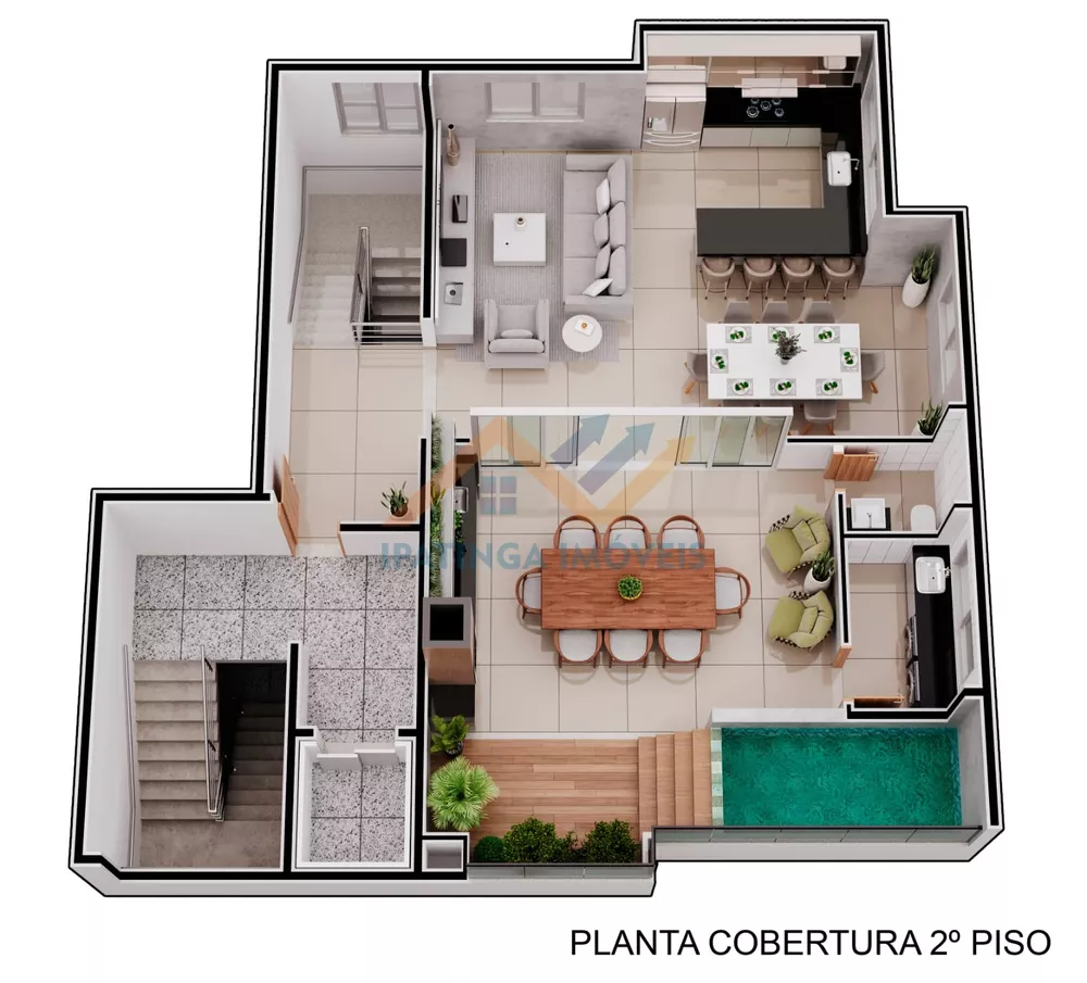 Cobertura à venda com 3 quartos, 210m² - Foto 4