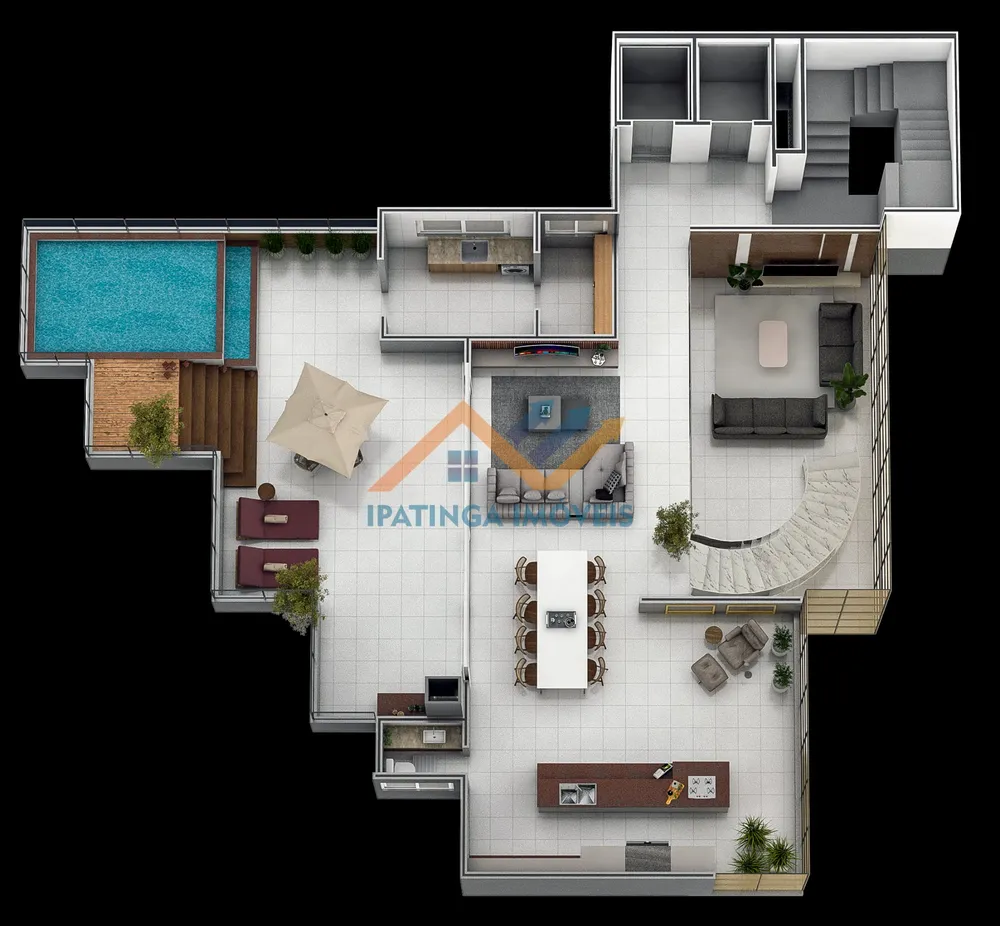Apartamento, 4 quartos, 385 m² - Foto 2