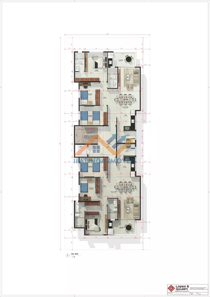 Apartamento, 3 quartos, 103 m² - Foto 1