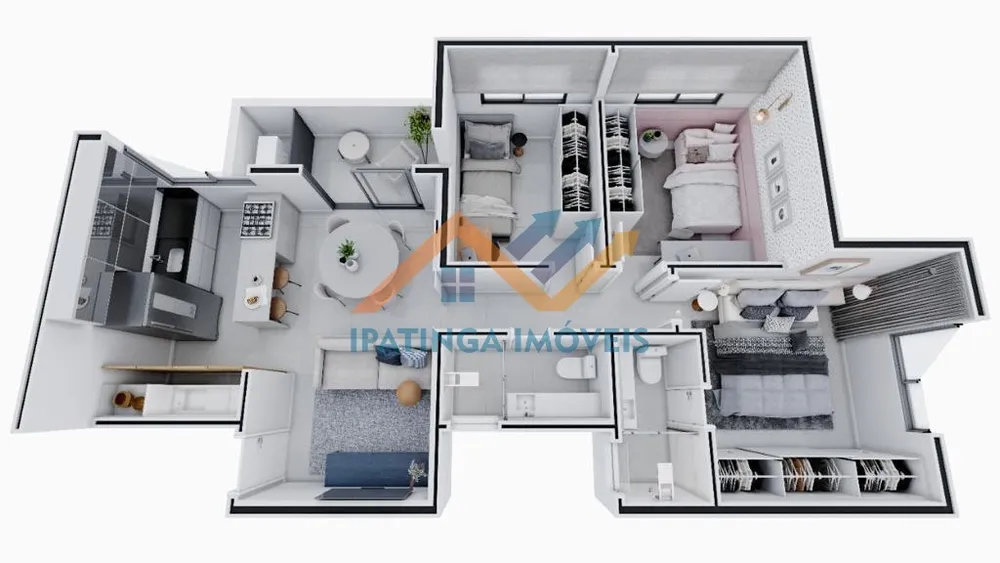 Apartamento, 3 quartos, 72 m² - Foto 11