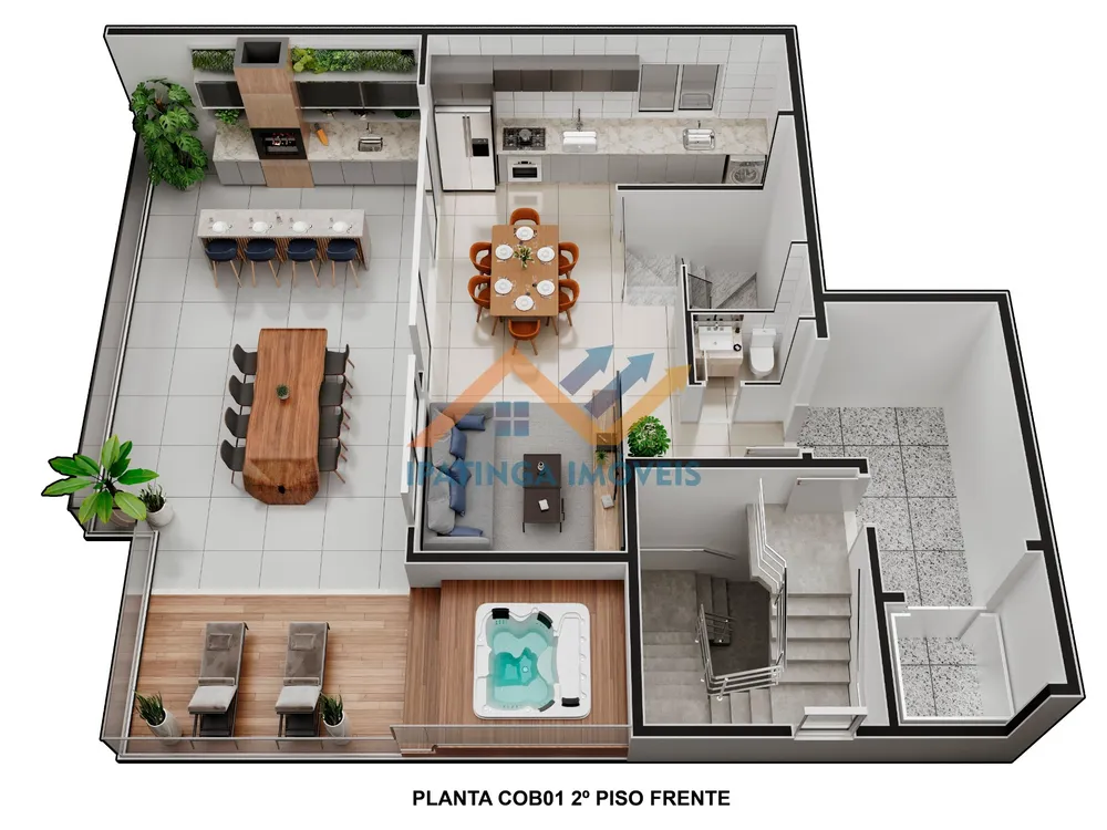 Cobertura, 4 quartos, 206 m² - Foto 18